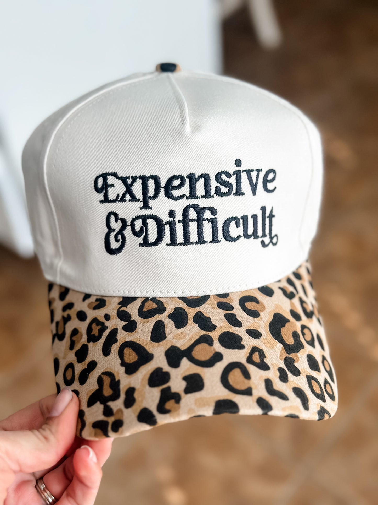 Expensive & Difficult Hat - Leopard