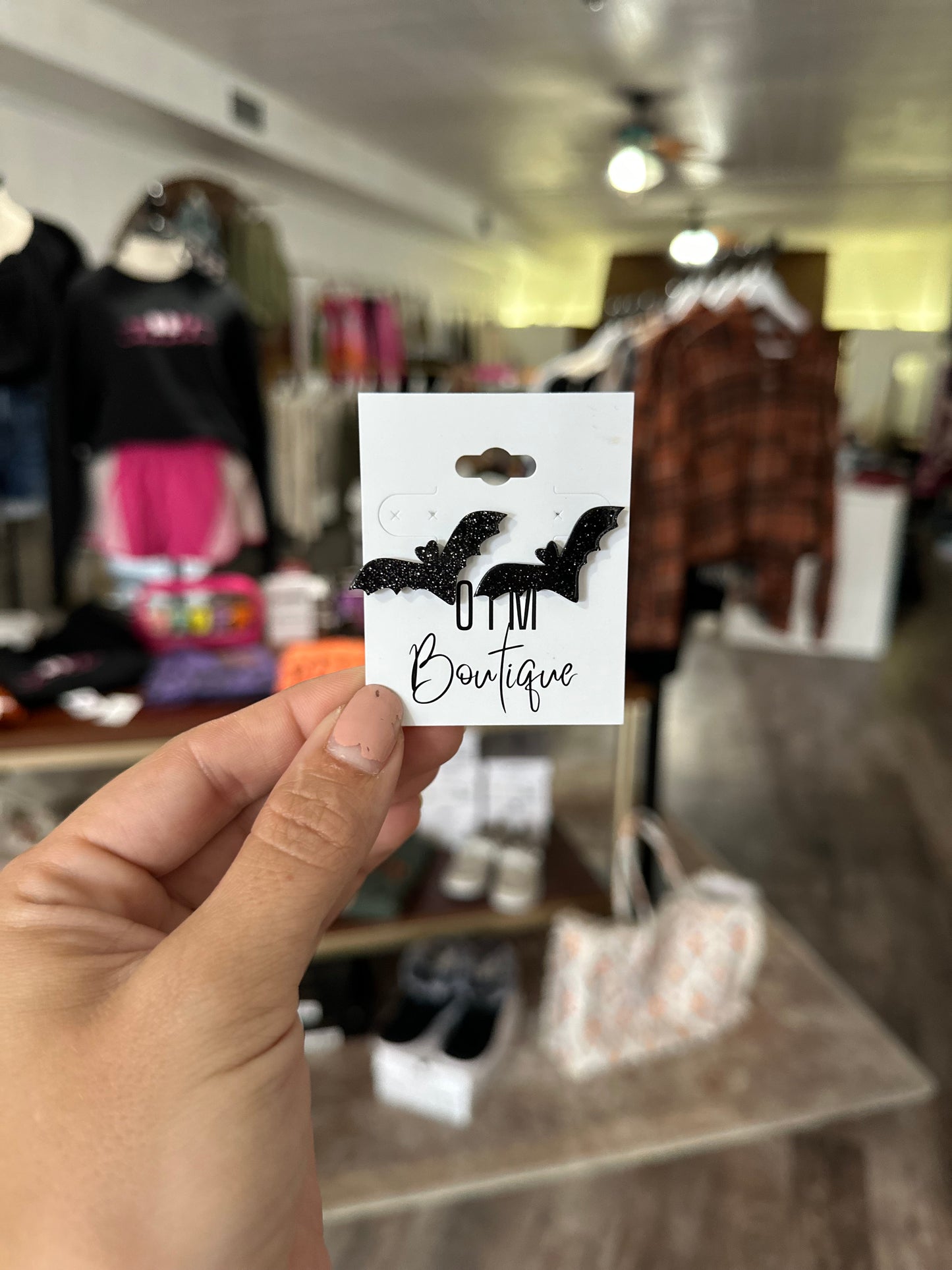 Halloween Earrings - Bats