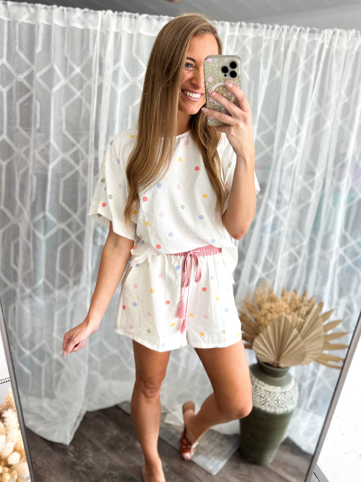 Sunkissed Polka Dot Set