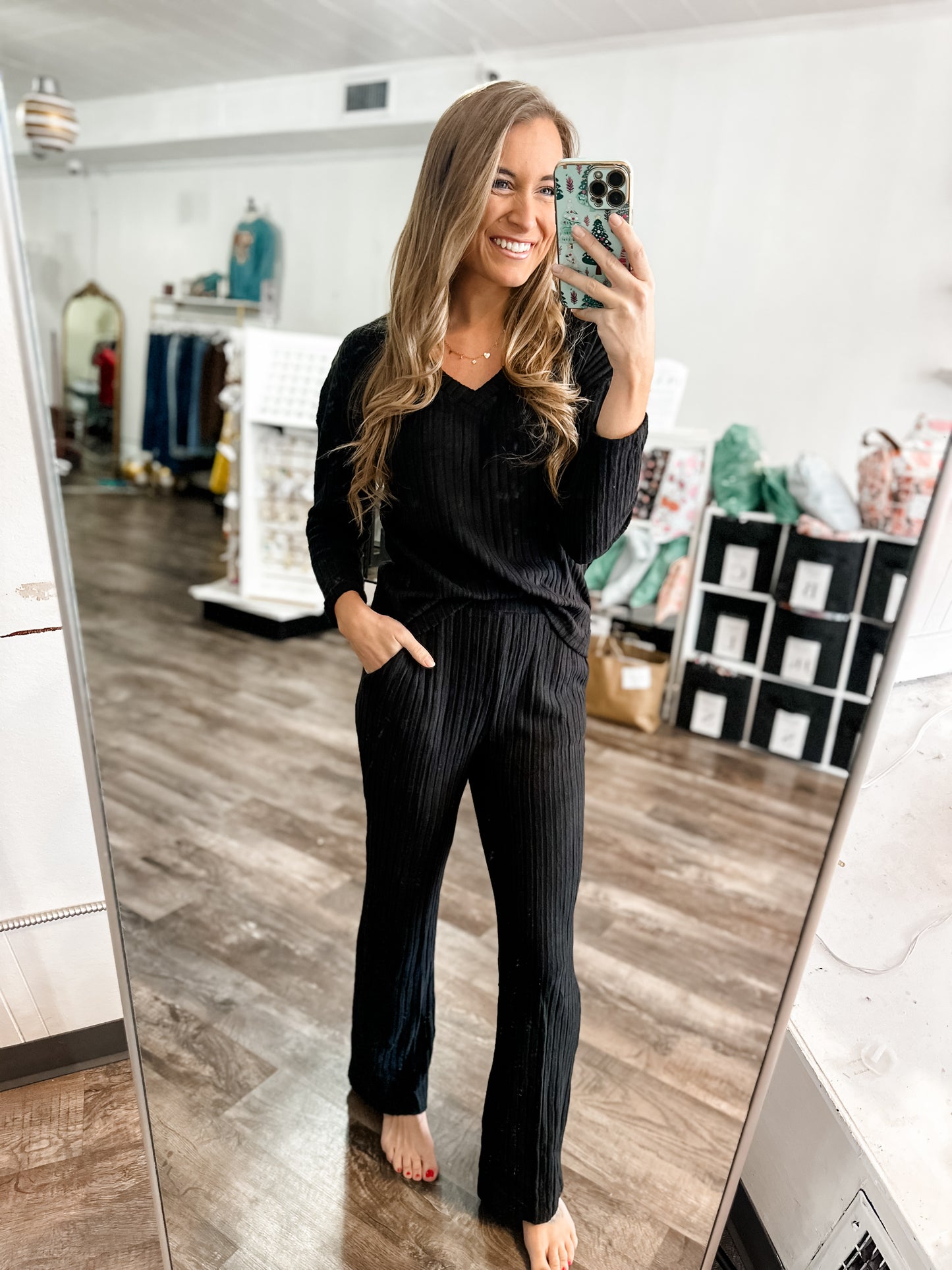 Weekend Love Lounge Set (Black)