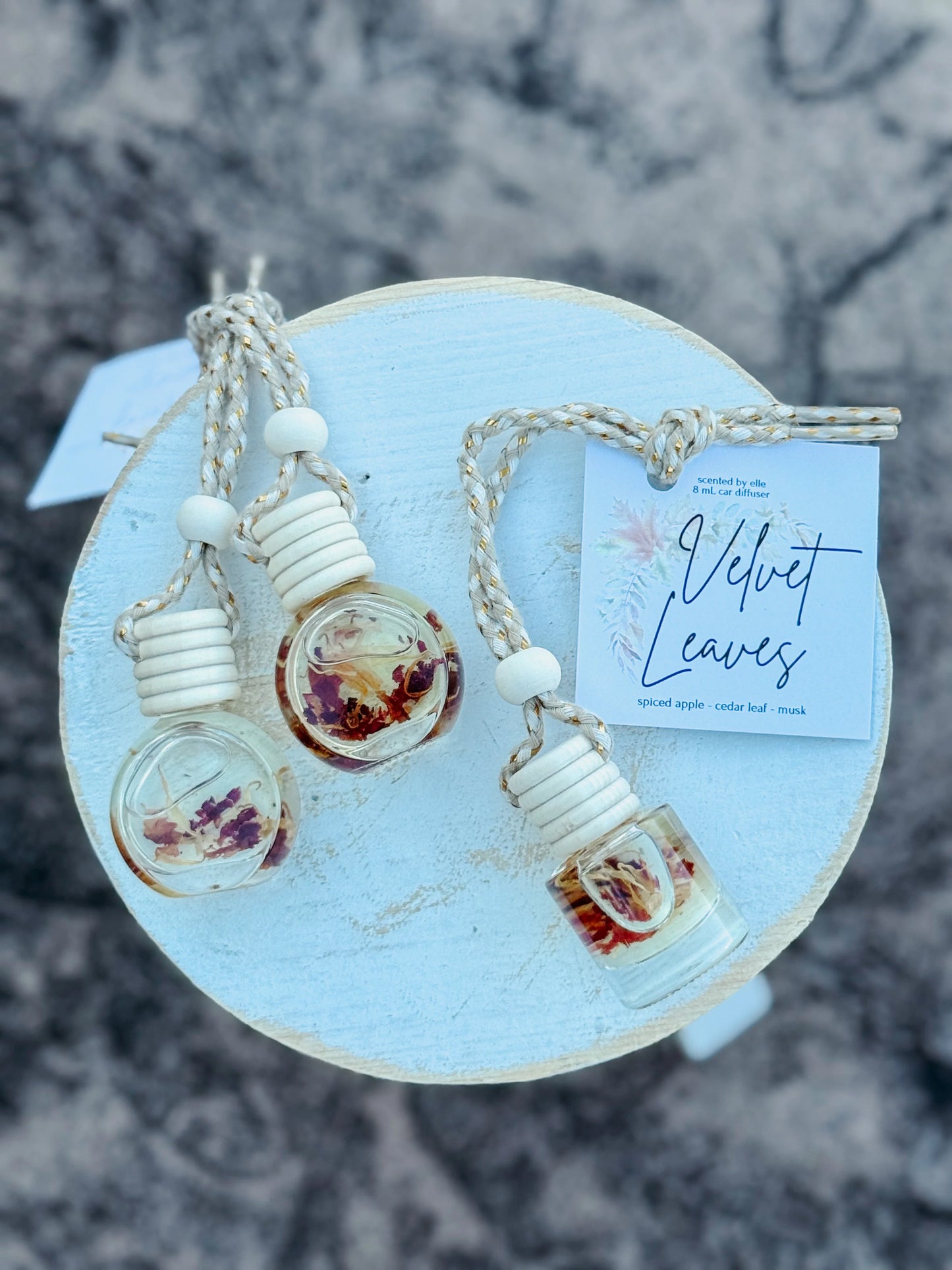 Velvet Leaves Car Diffuser