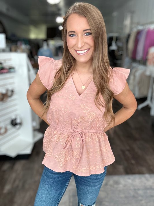 All For You Textured Top