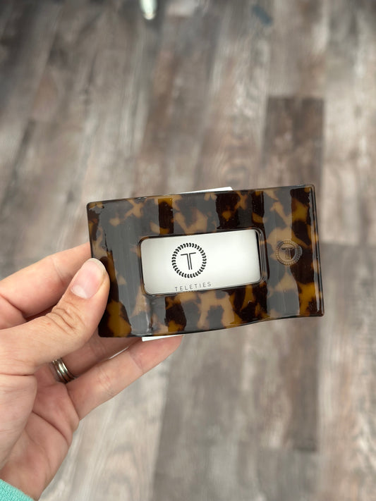 Tortoise Flat Rectangle Clip - Medium