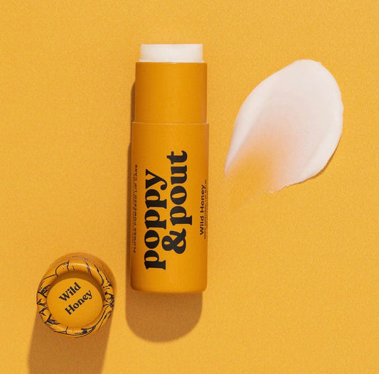 Poppy & Pout Lip Balm - Wild Honey
