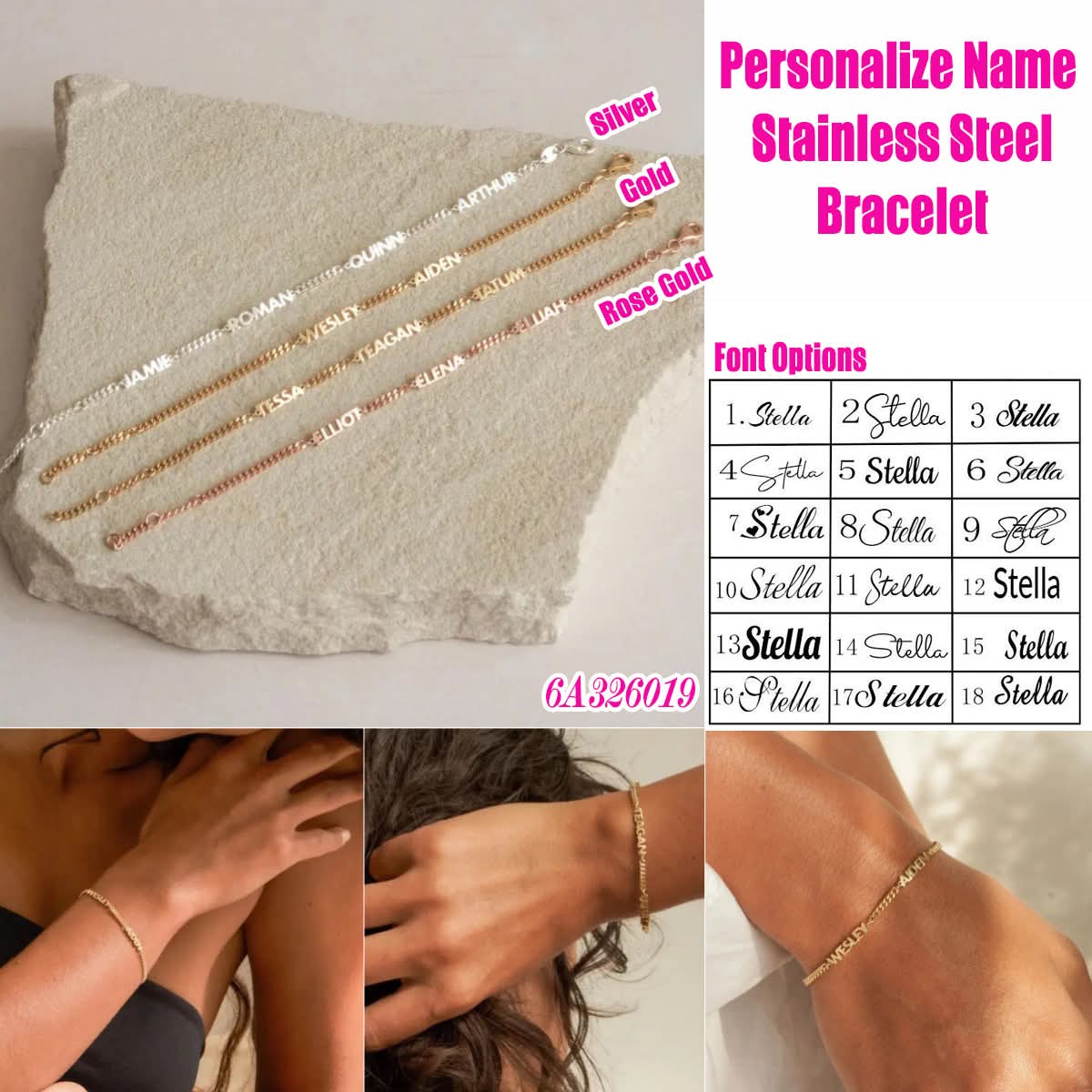 Preorder Name Bracelet