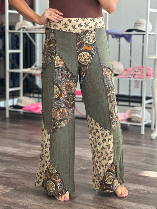 RESTOCK Time Keeper Boho Pants