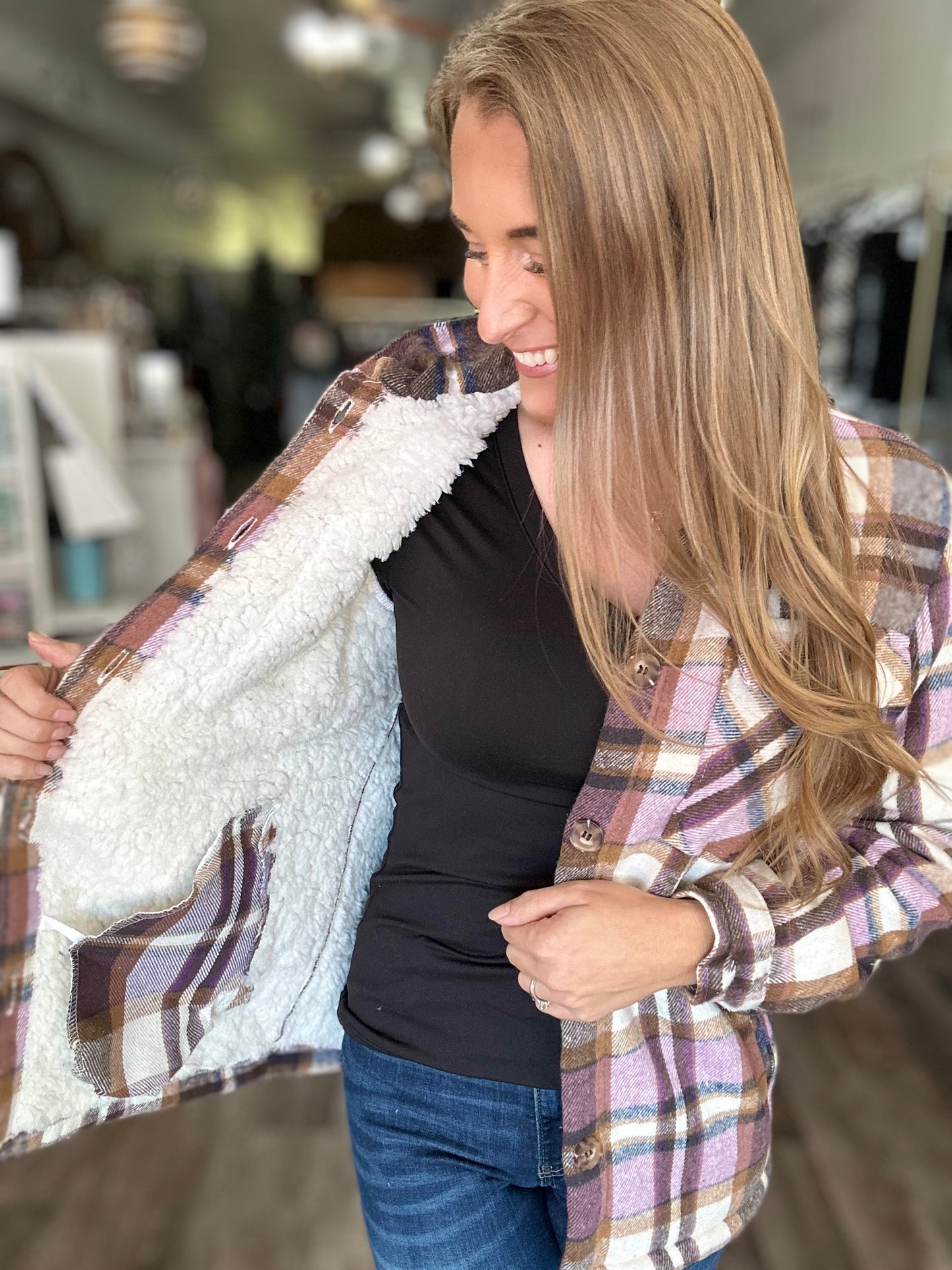 Always Warm Sherpa Lined Shacket