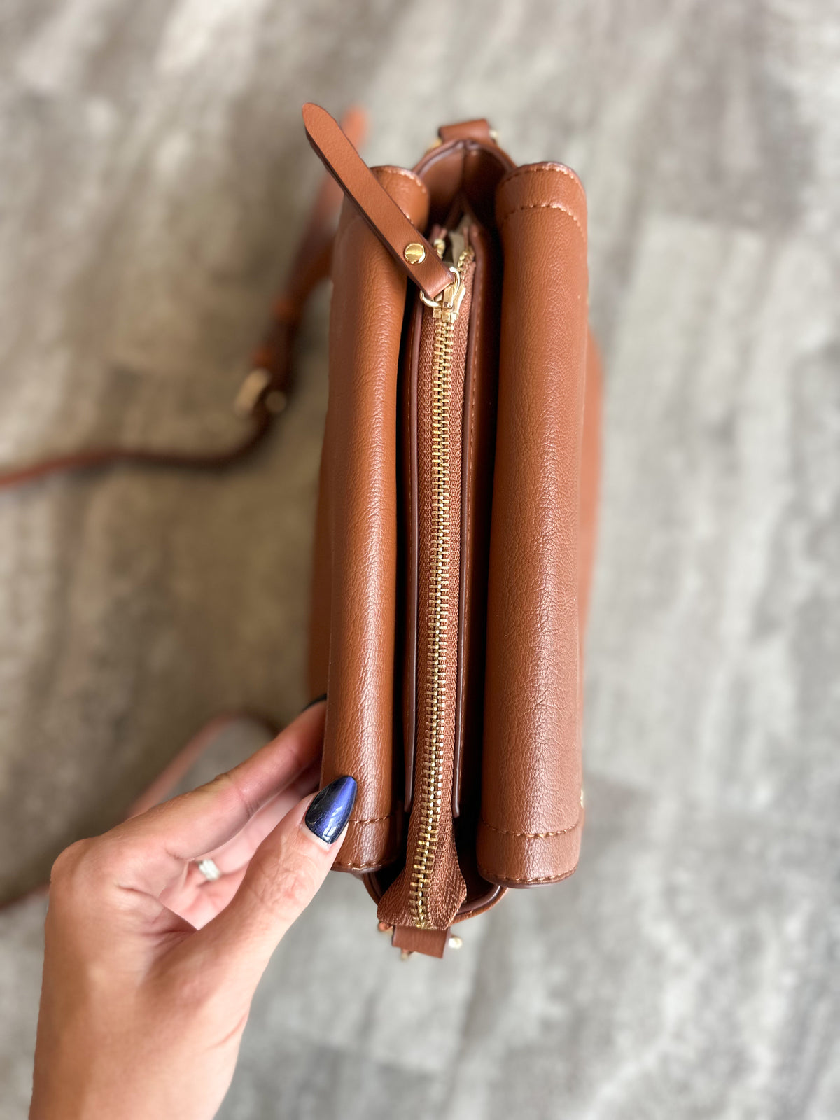 Dana Crossbody Bag (Brown)