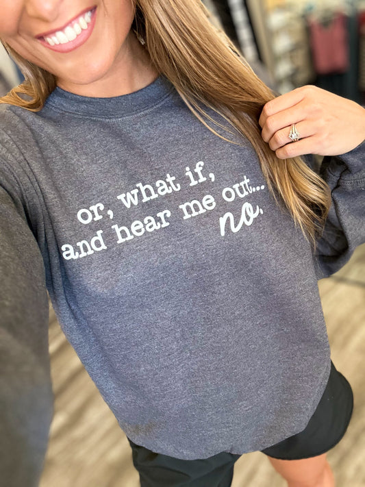 Hear Me Out Graphic Crew