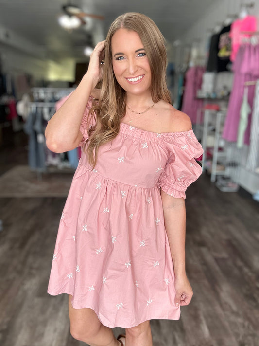 Wild About You Bow Dress