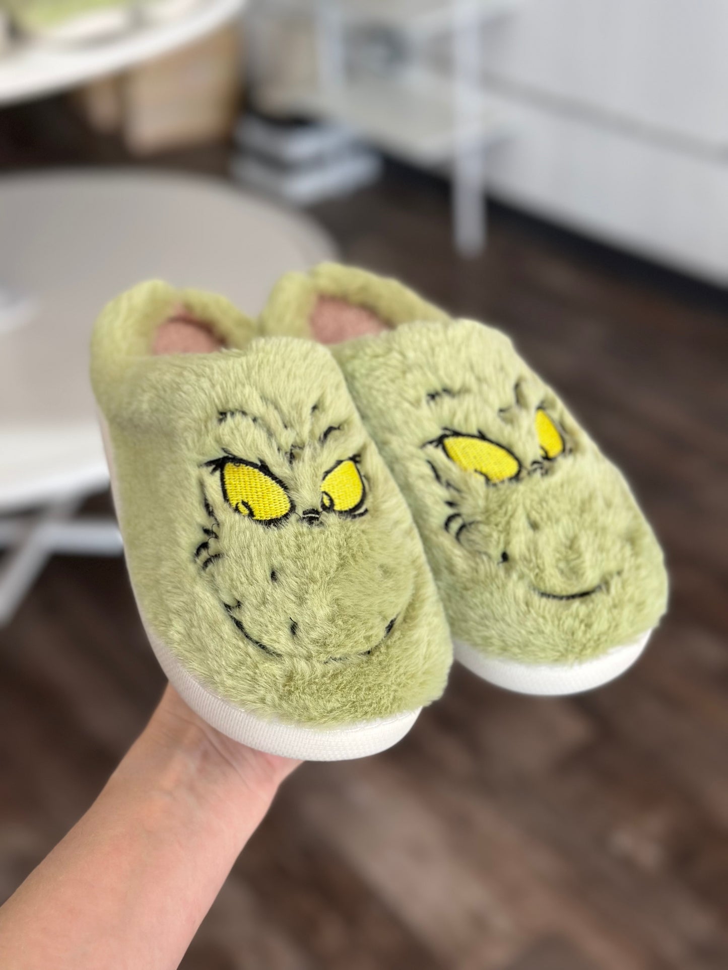 Green Man Slippers - Adult