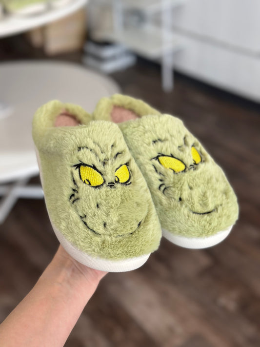 Green Man Slippers - Adult