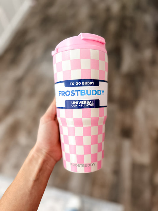 To-Go Buddy (Pink Checkered)