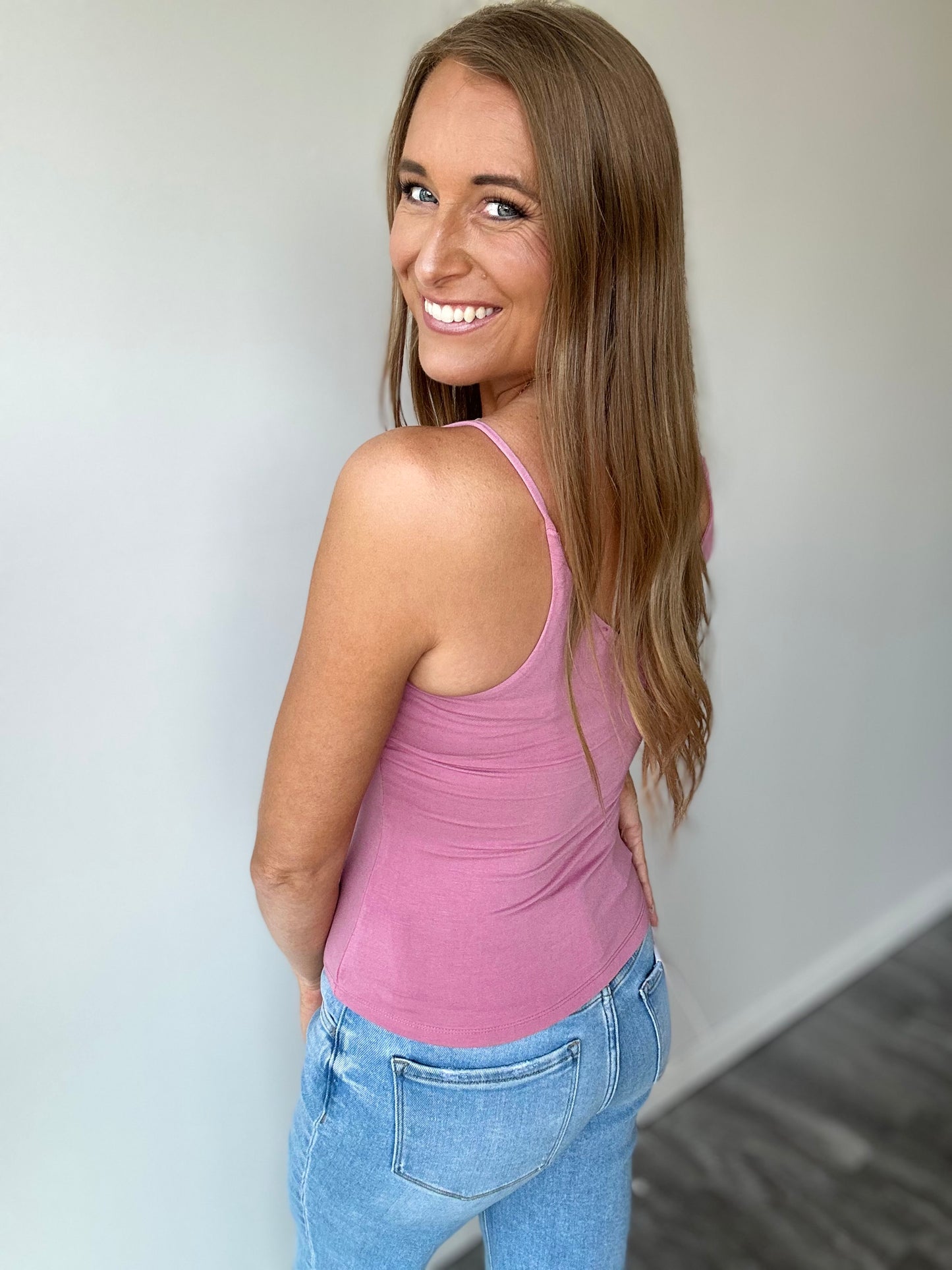 Keeping It Simple Tank (Mauve)