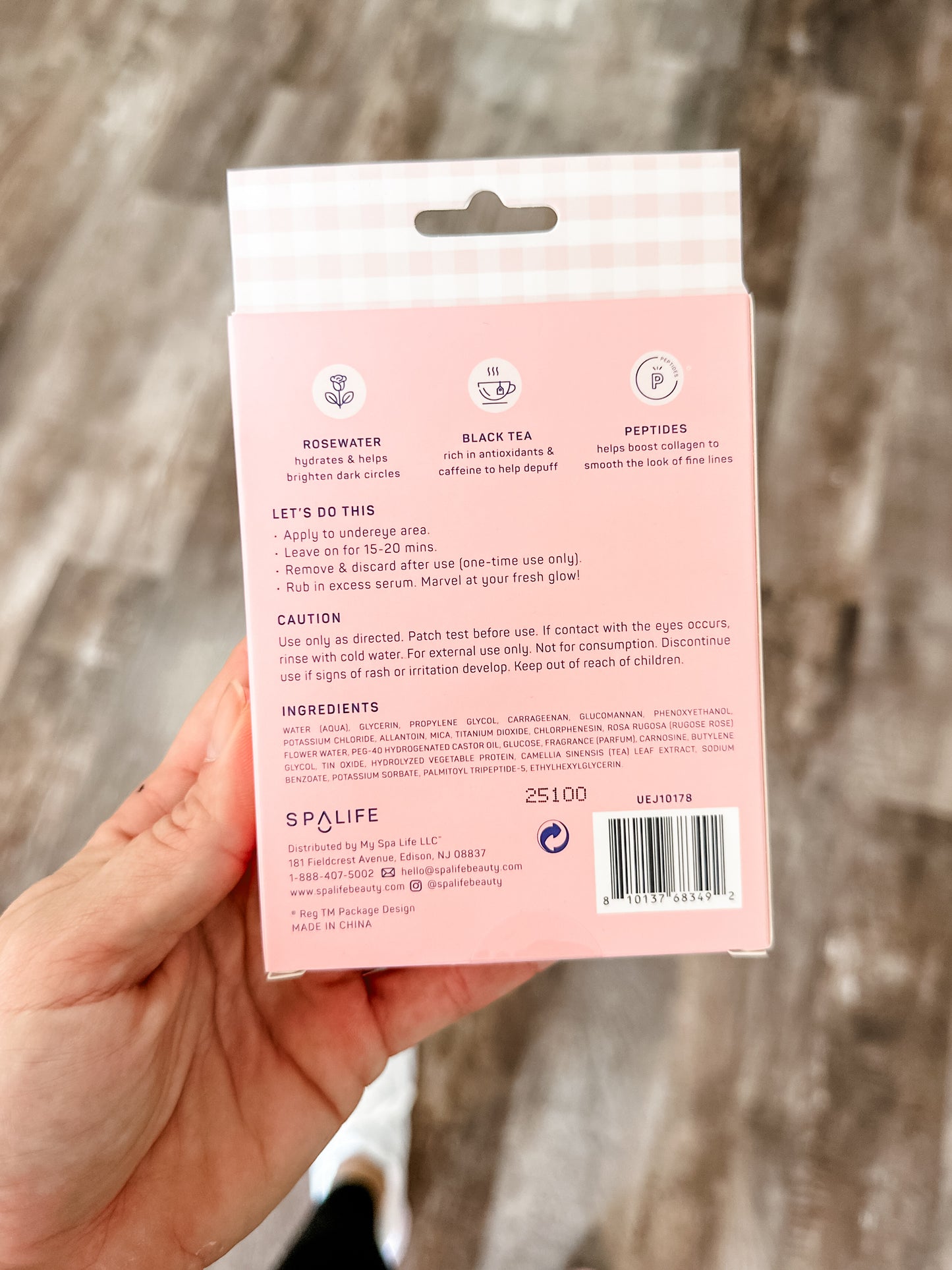 Pretty 'n Pink Brightening Undereye Mask