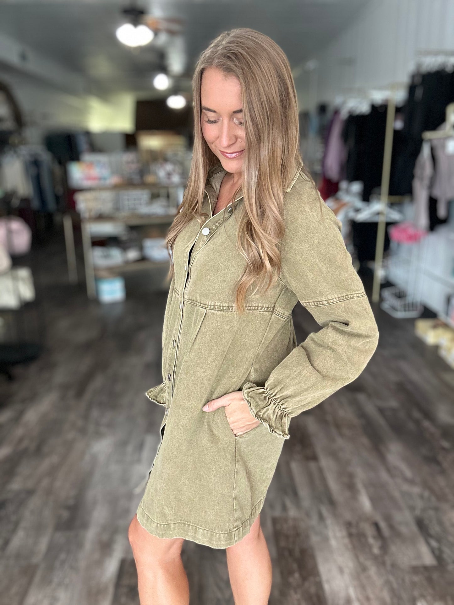 Dream On Denim Dress