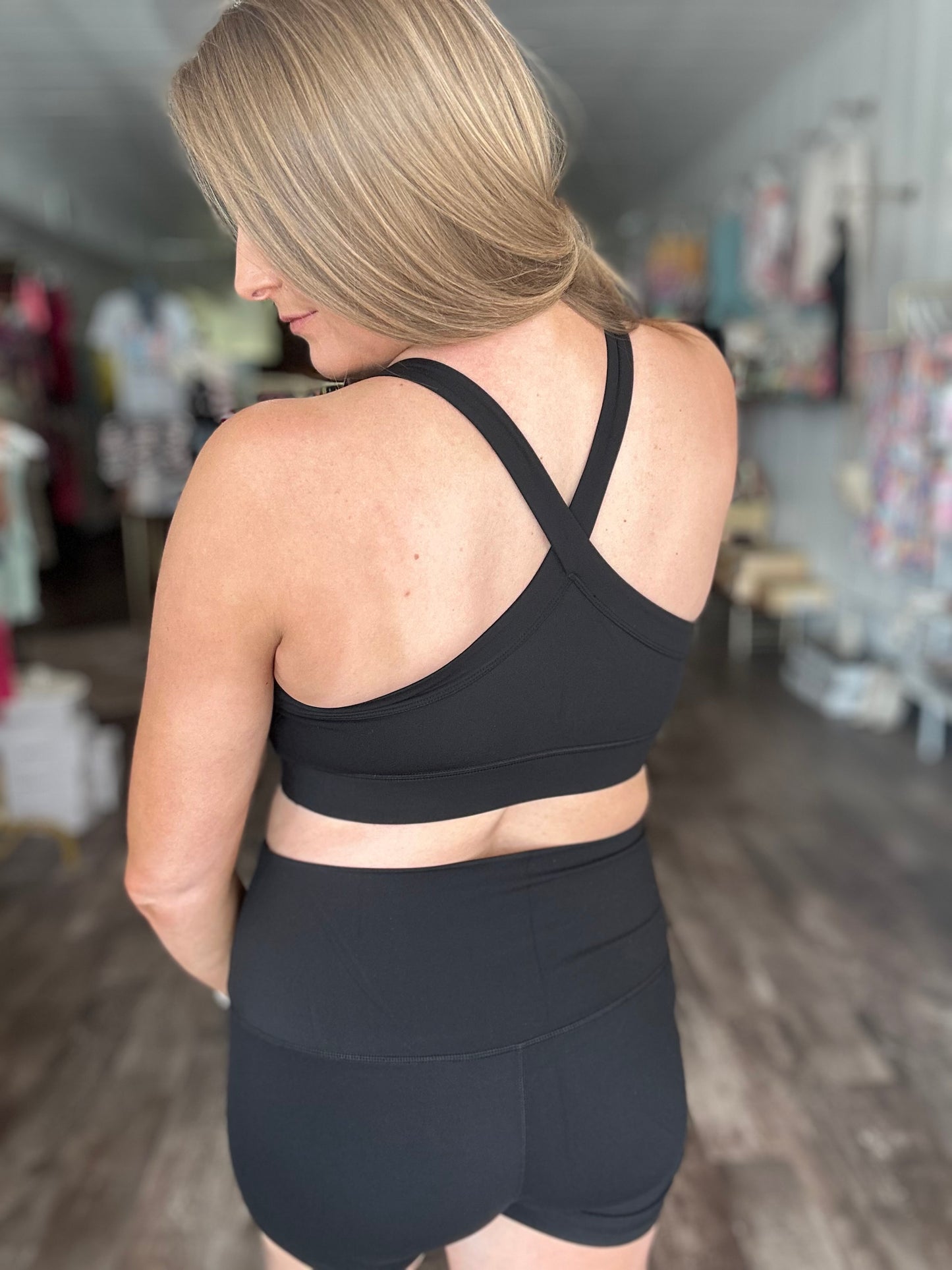Move Your Way Athletic Bra - Black