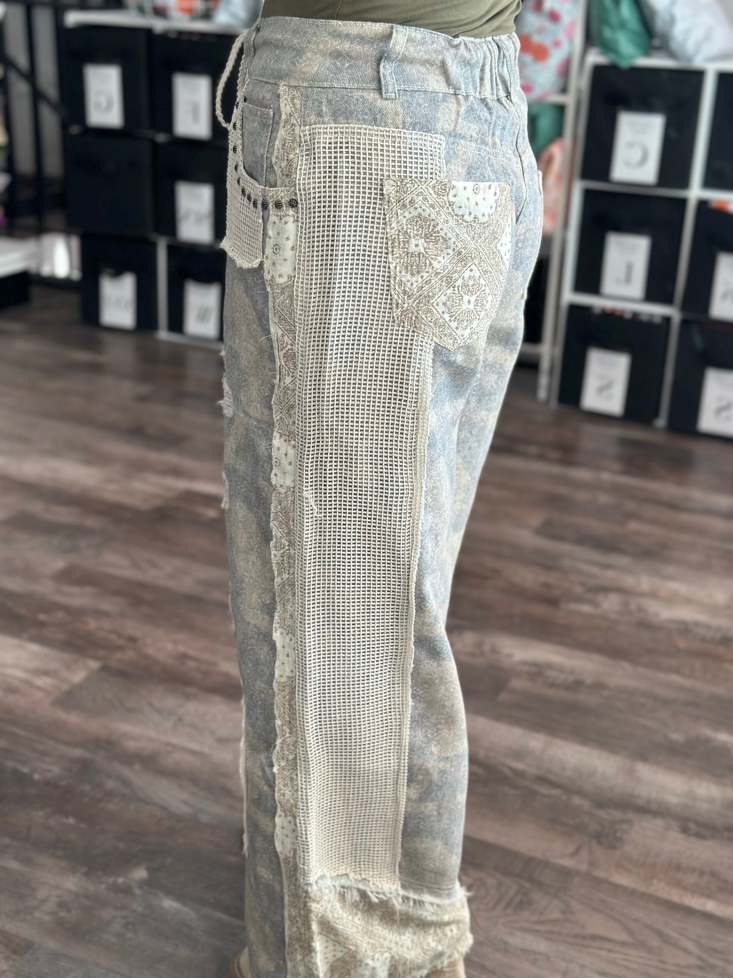 All My Love Camo Denim Pants