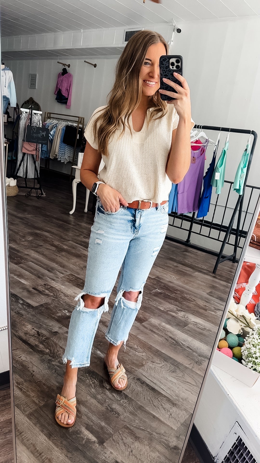 Beach Daze Raffia Sandal