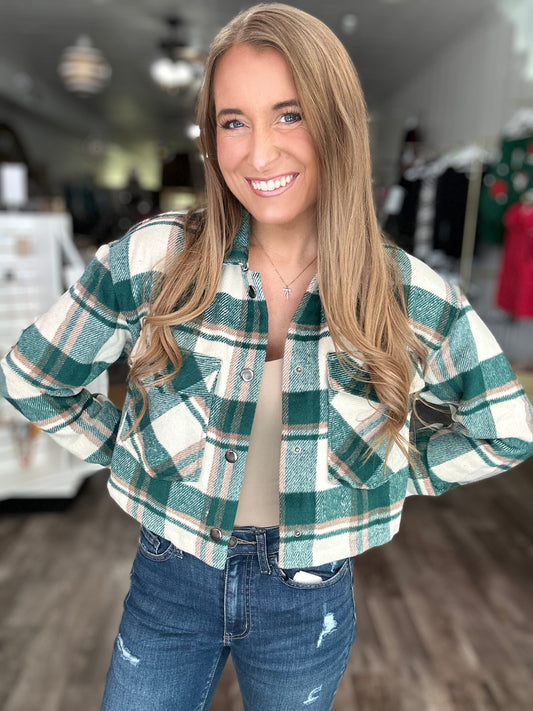 Wild Side Cropped Shacket