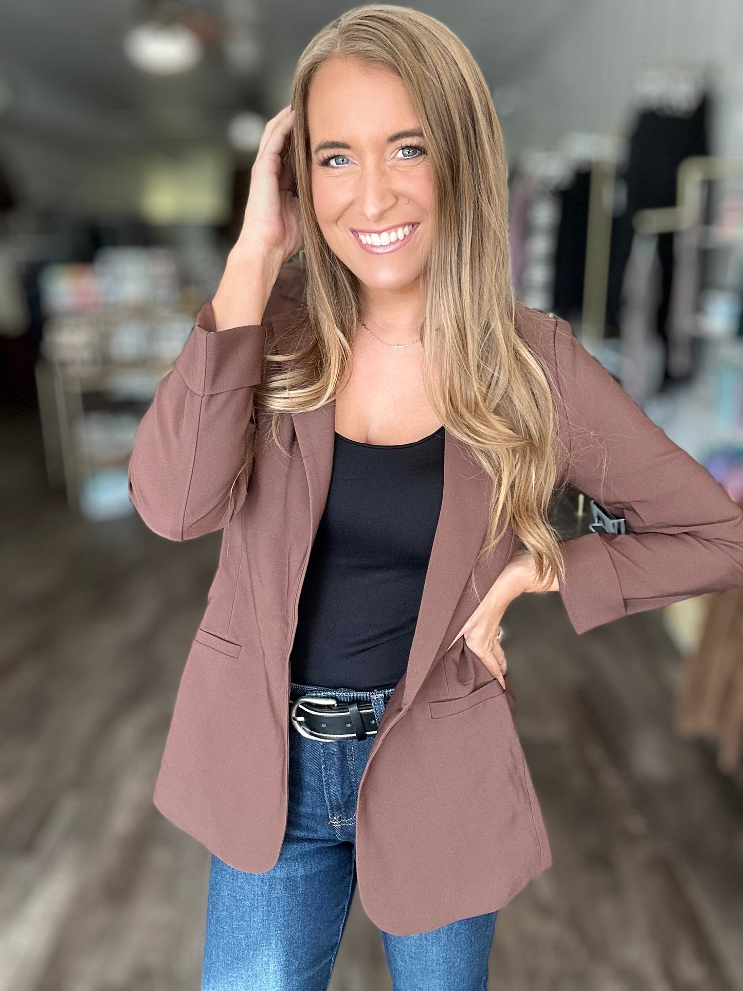 The Go-Getter Blazer - Brown