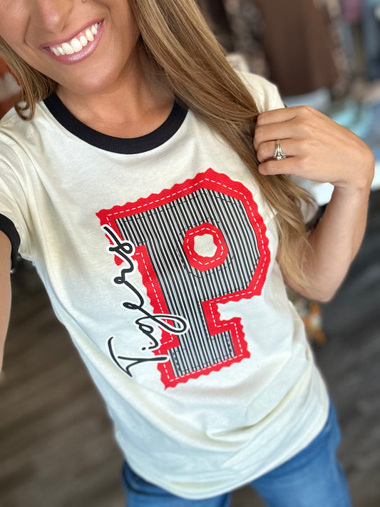Tigers Ringer Tee