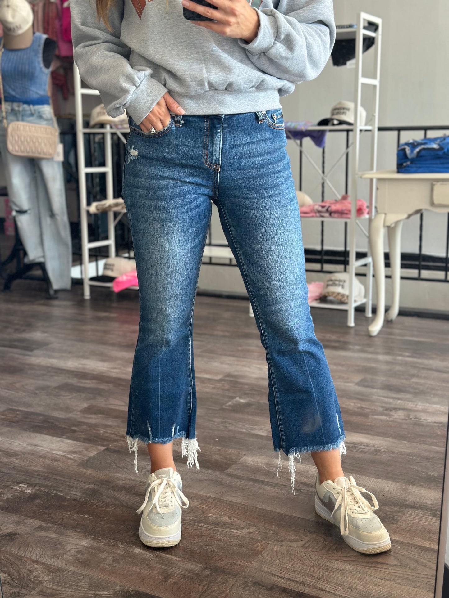 Simone Cropped Denim