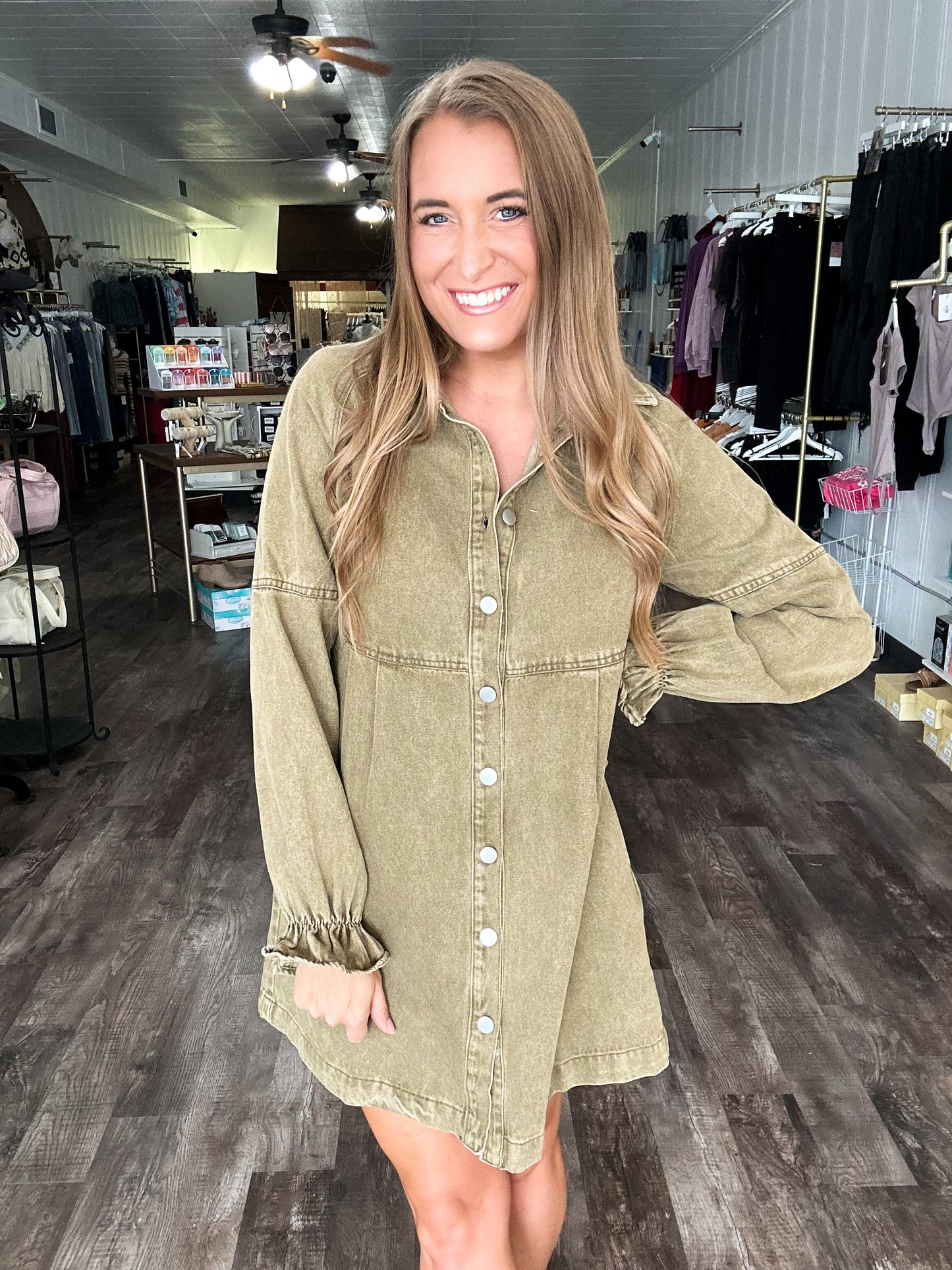 Dream On Denim Dress