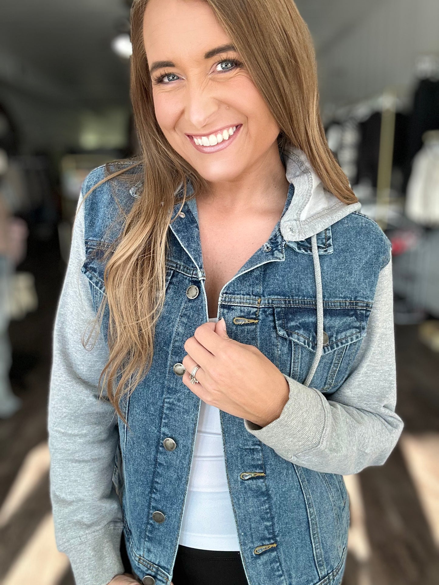 RESTOCK All I Want Denim Jacket