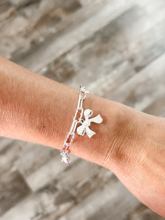Bow Charm Bracelet