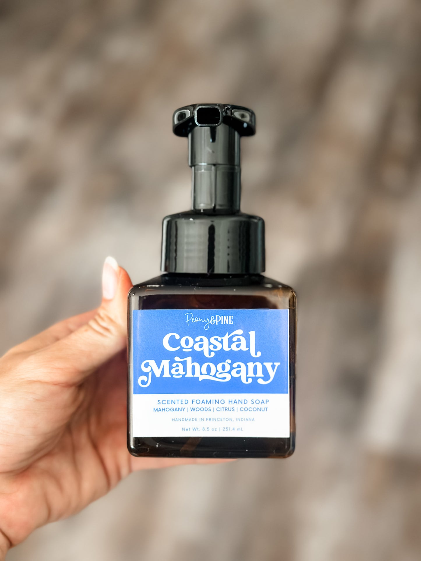 Foaming Hand Soap - Coastal Mahogany