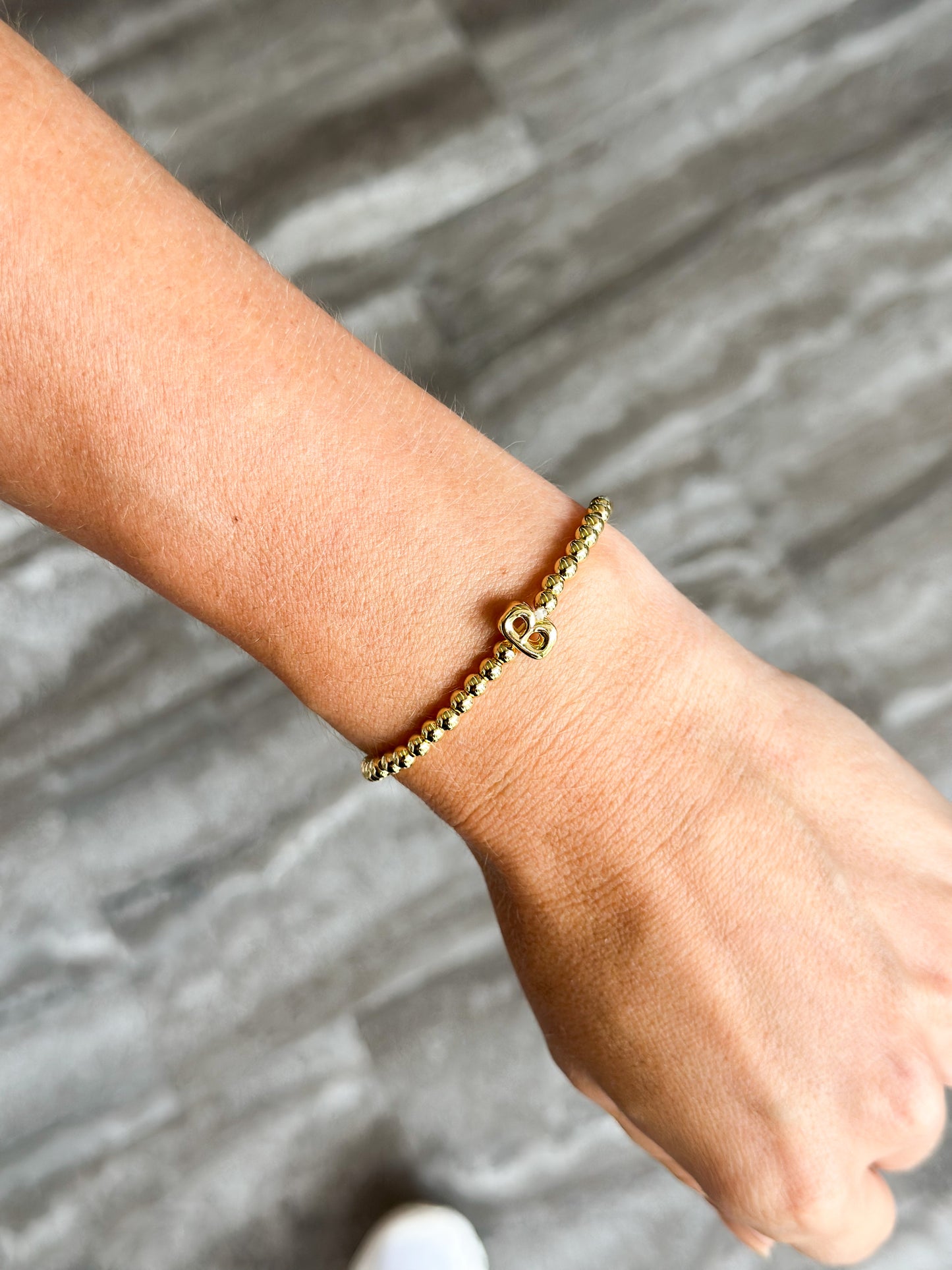Initial Bubble Bracelets