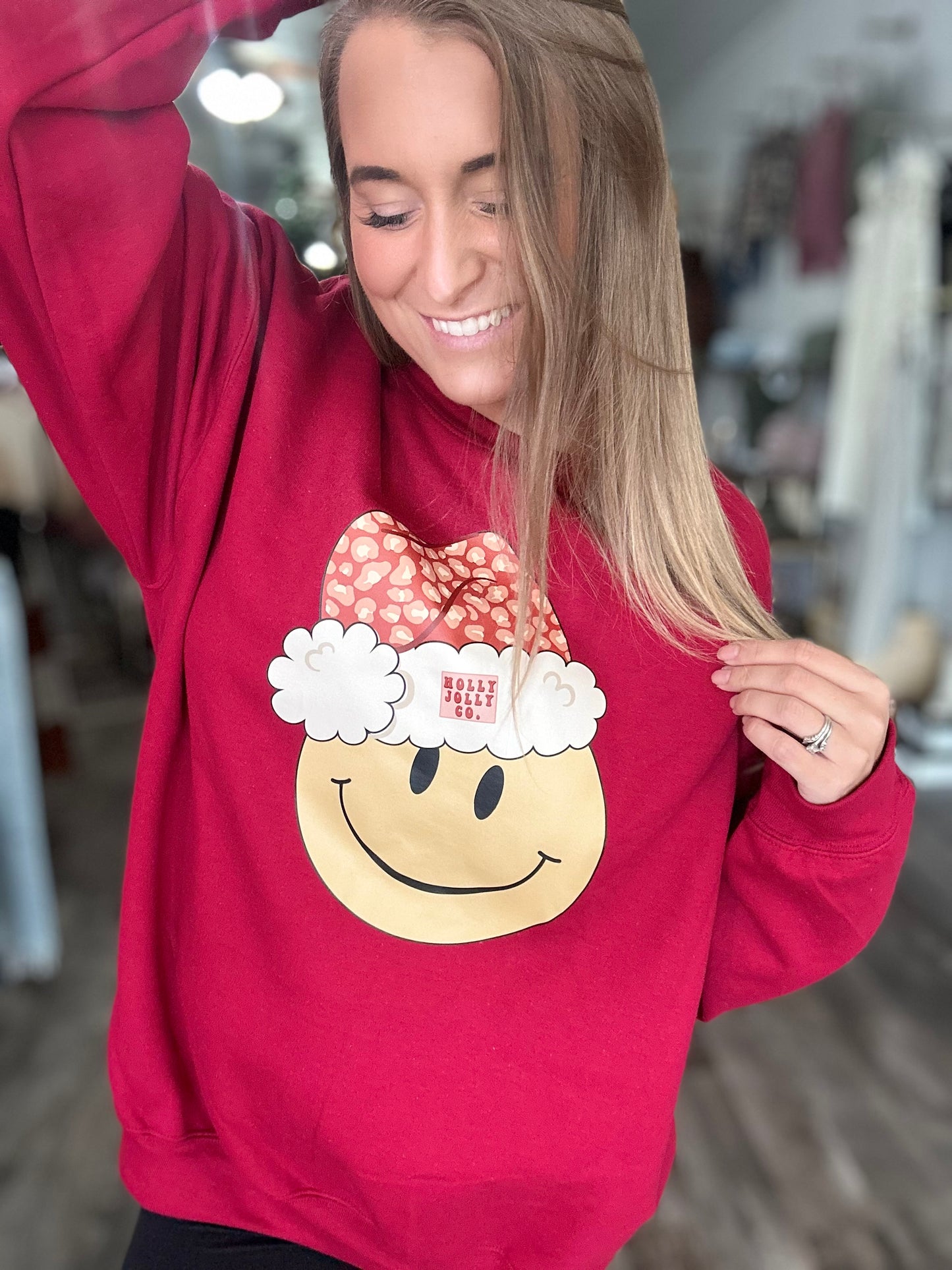Holly Jolly Co Graphic Crewneck