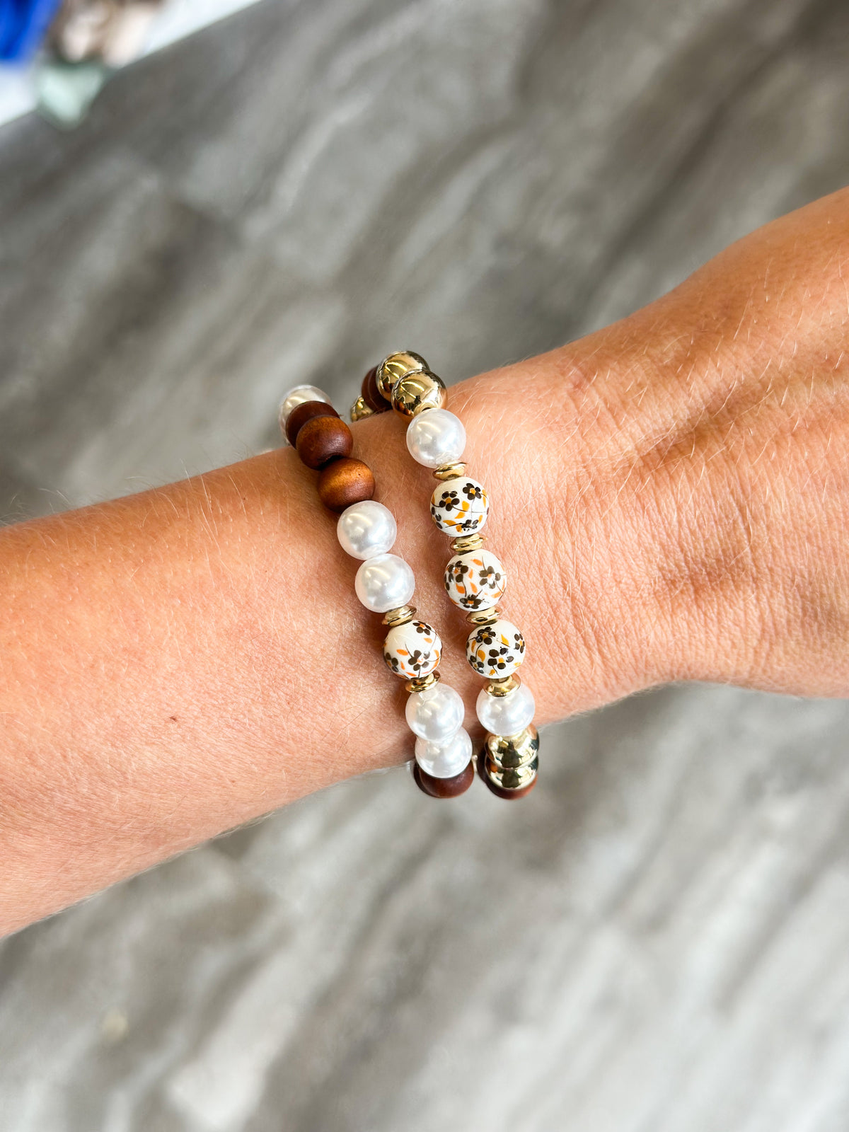 Vintage Fall Florals Bracelet