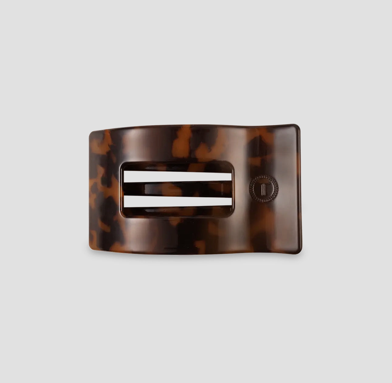 Tortoise Flat Rectangle Clip - Small