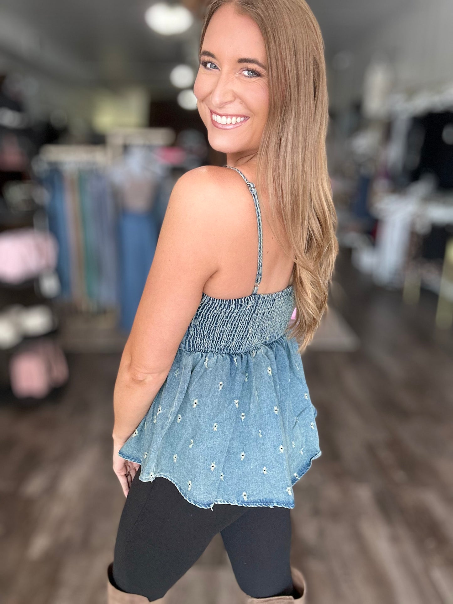 Wild Child Denim Top