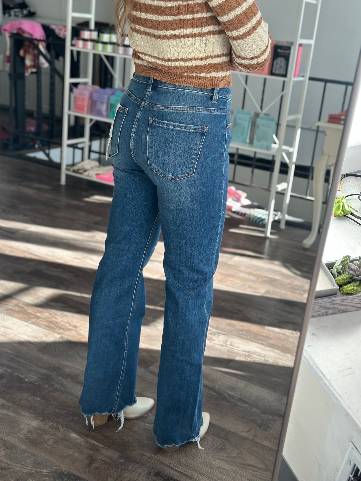 Chelsie High Rise Tummy Control Denim