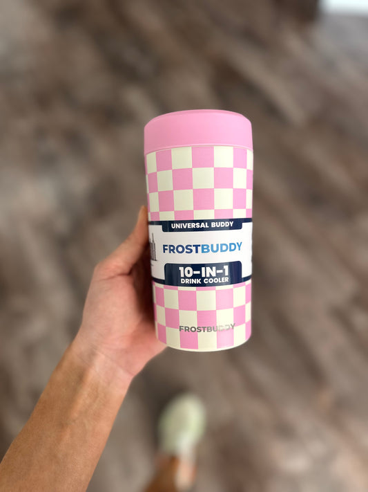 Pink Checkered Universal Buddy