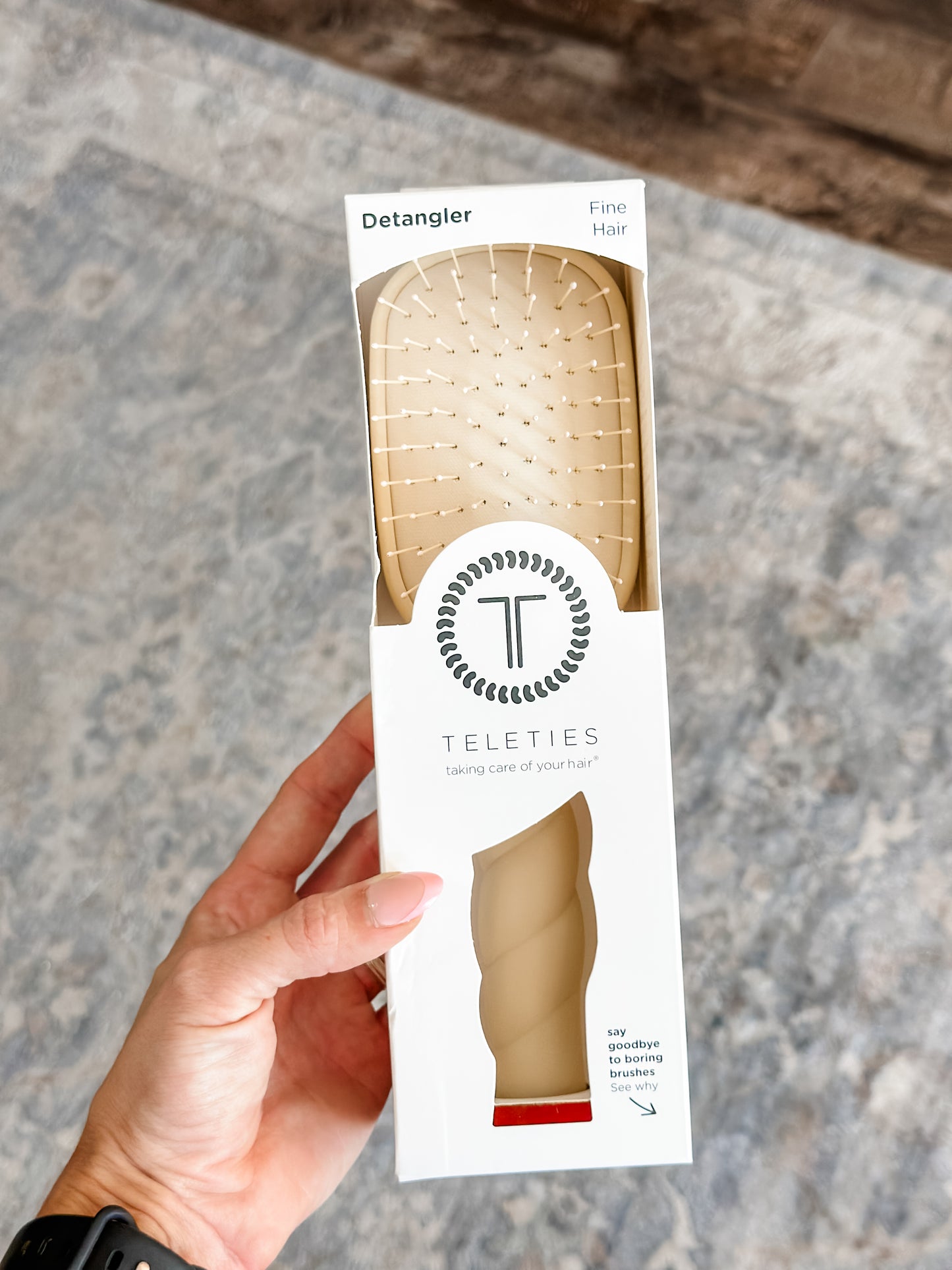 Detangler Brush (Tan)