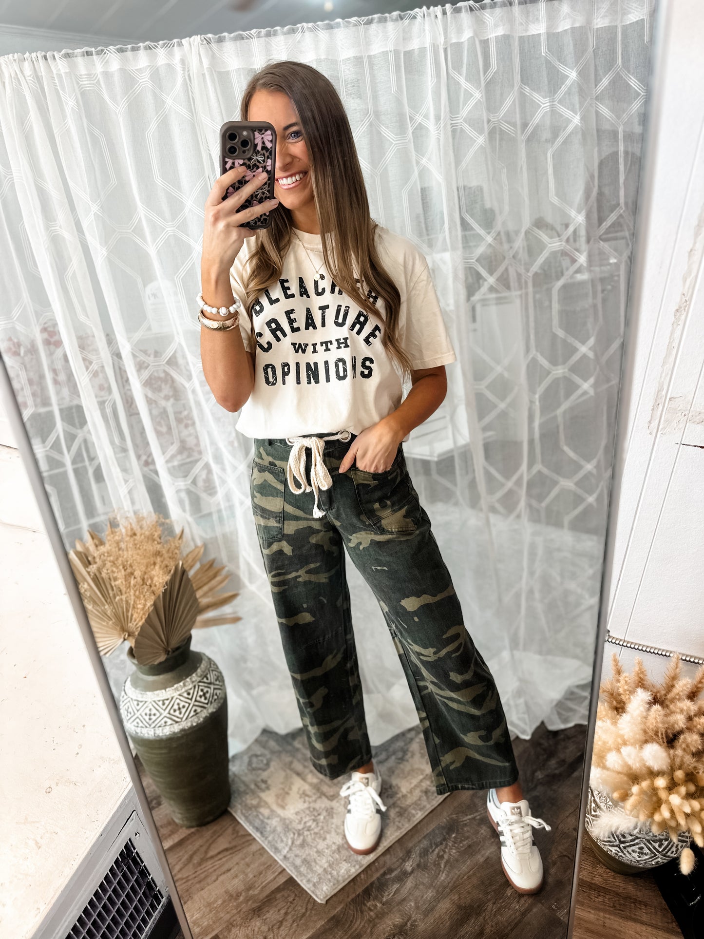 Bleacher Creature With Opinions Graphic Tee