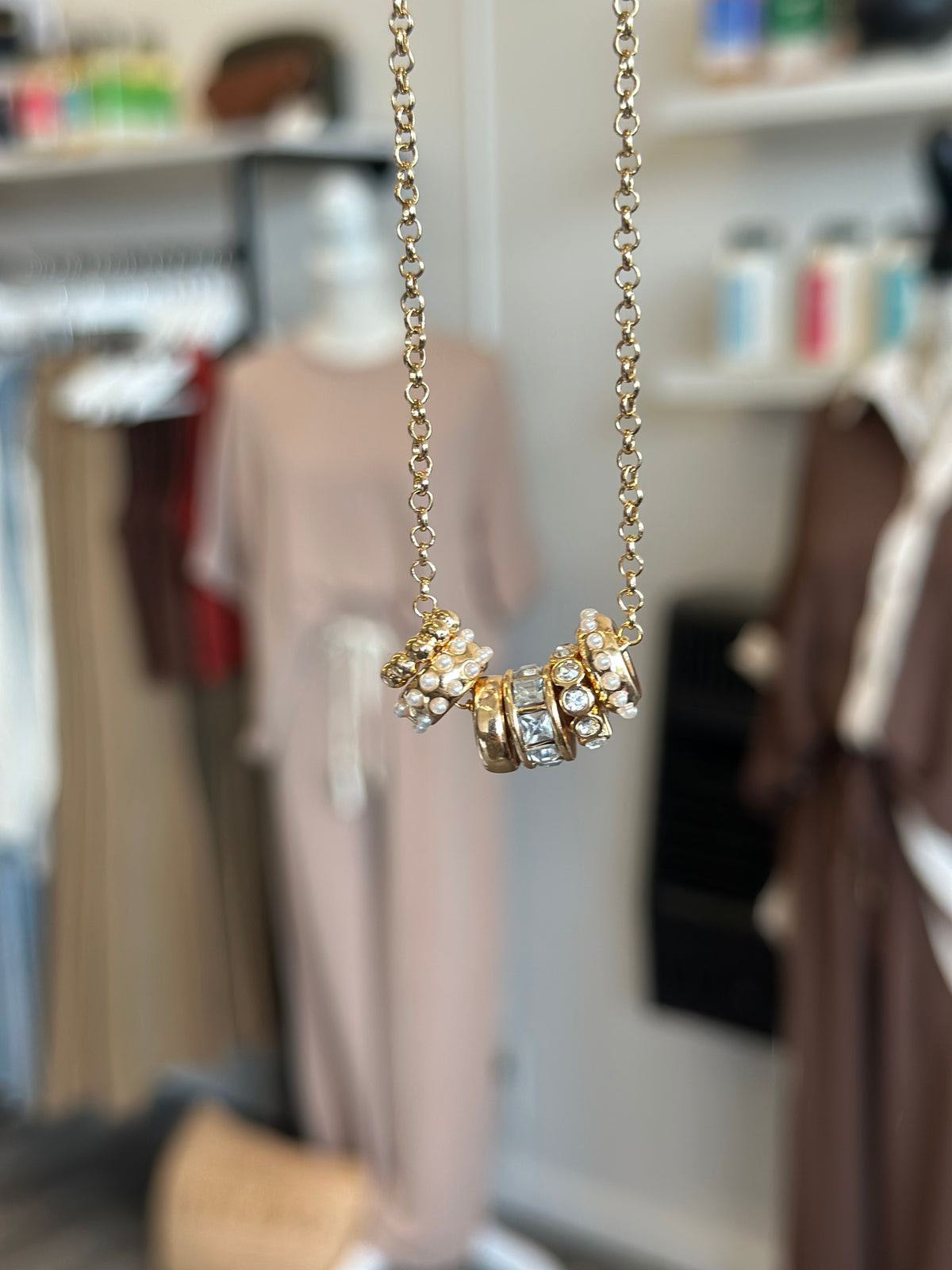 To Infinity Gold Necklace