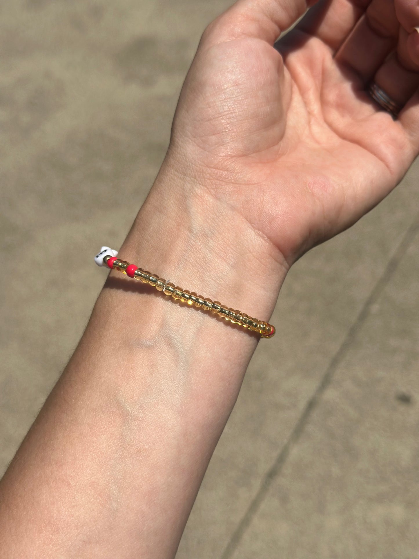 Teach • Inspire Beaded Friendship Bracelet