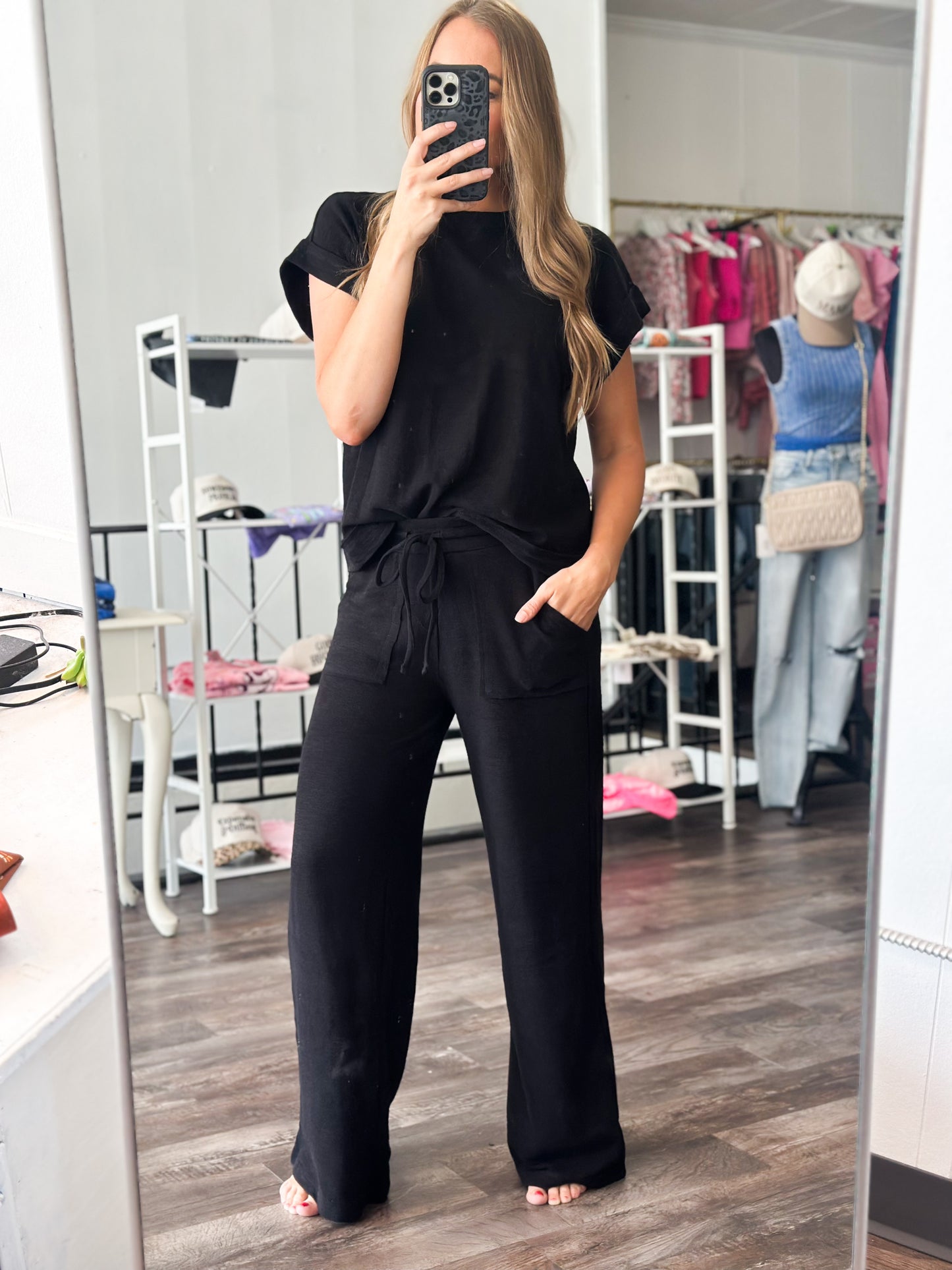 Keeping It Simple Cozy Set - Black