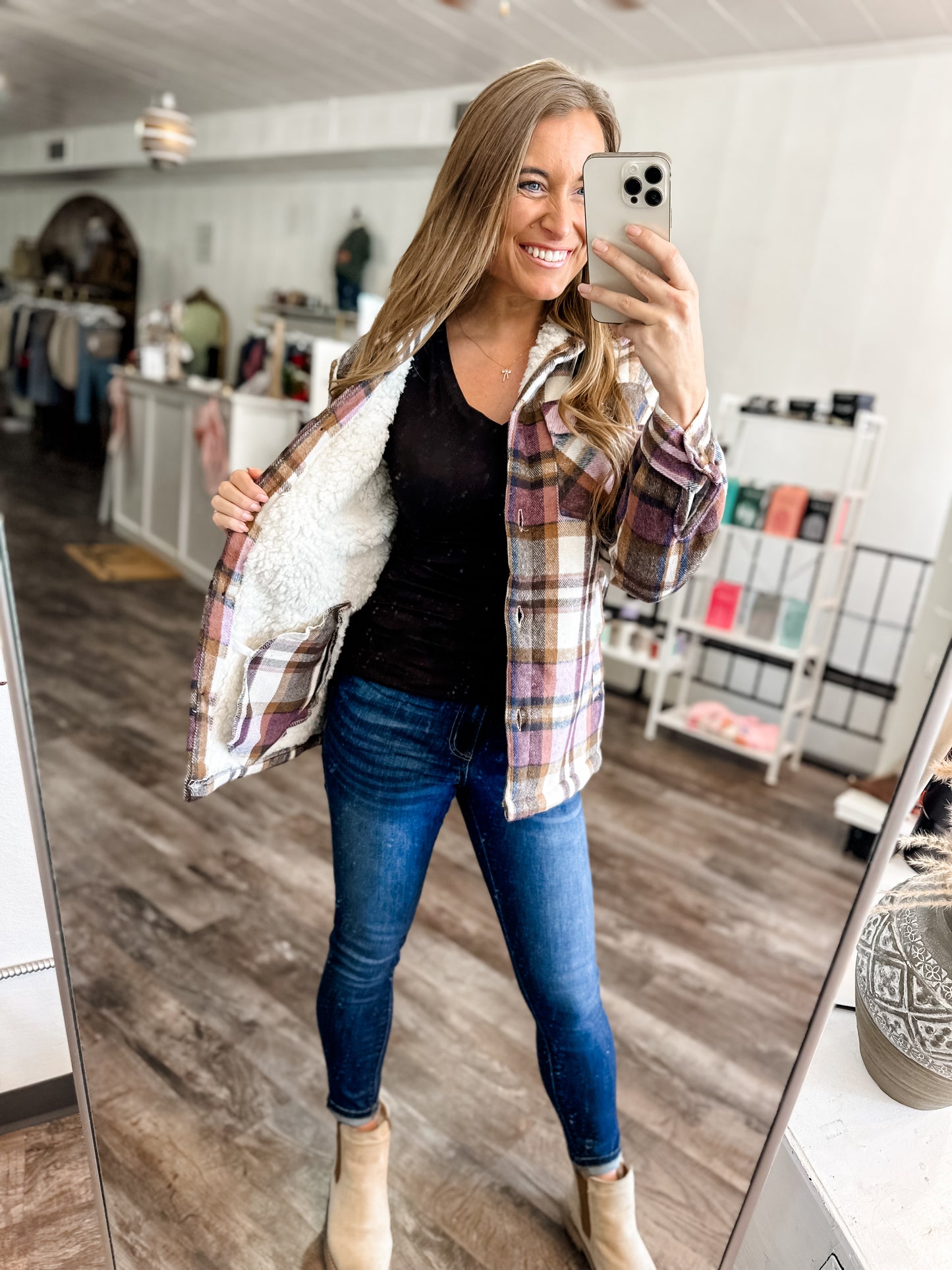 Always Warm Sherpa Lined Shacket