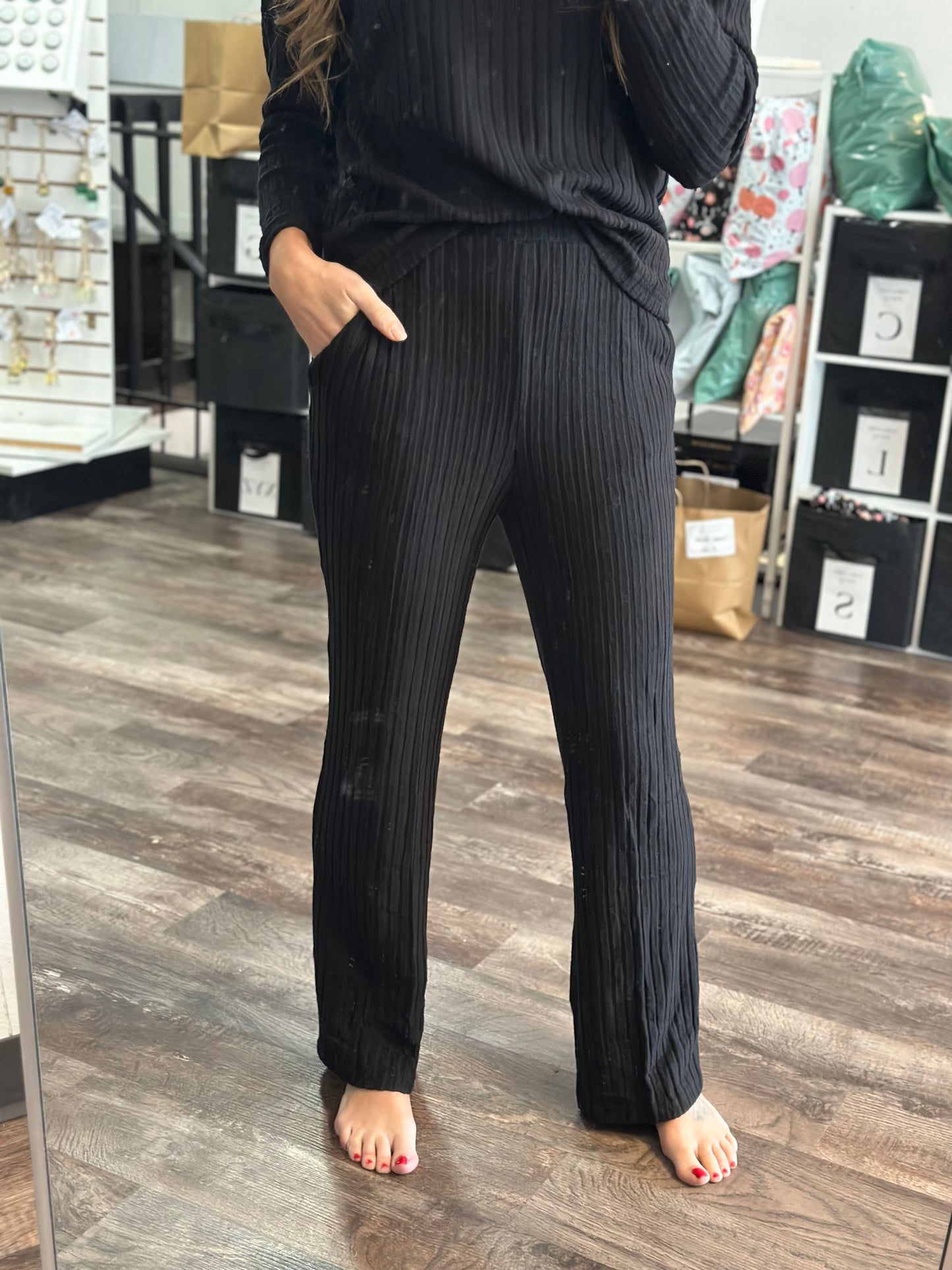 Weekend Love Lounge Set (Black)