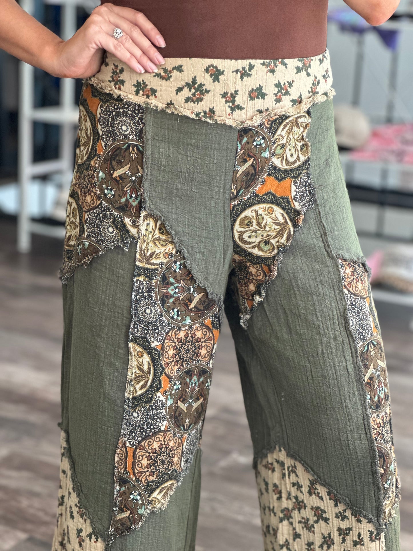 RESTOCK Time Keeper Boho Pants