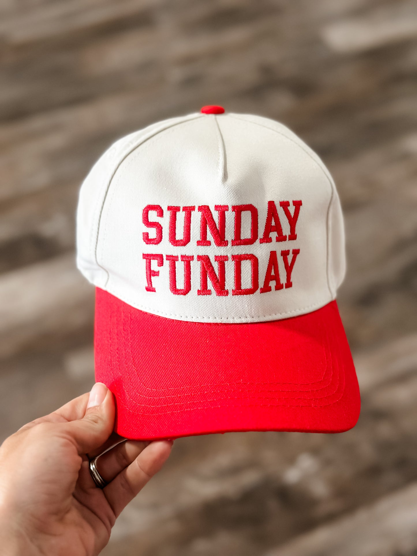 Sunday Funday Hat - Red