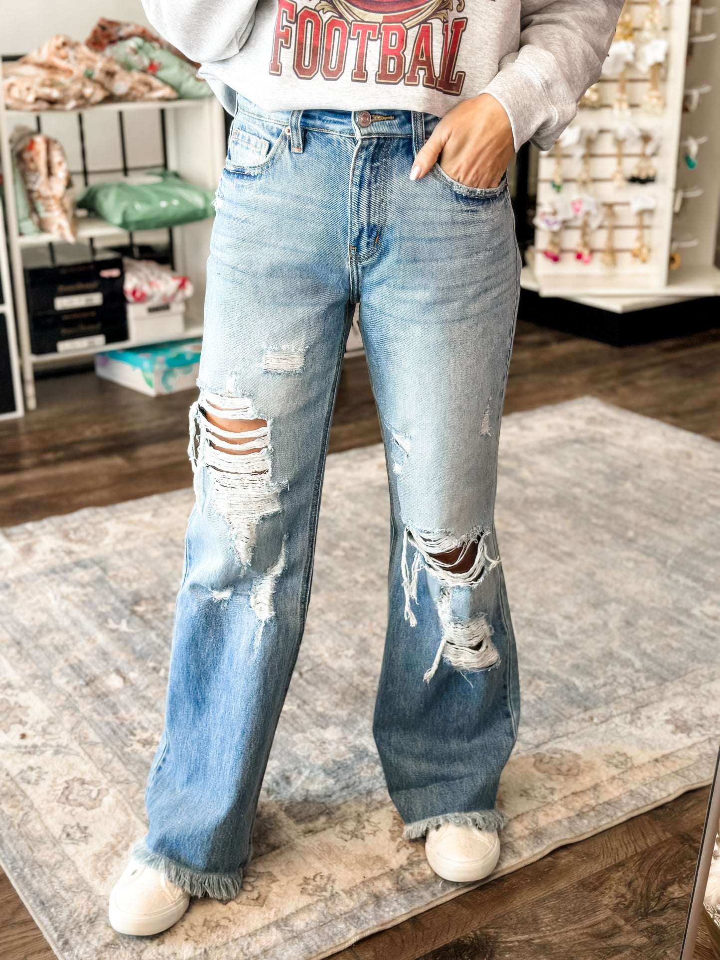 Taylor Distressed Denim