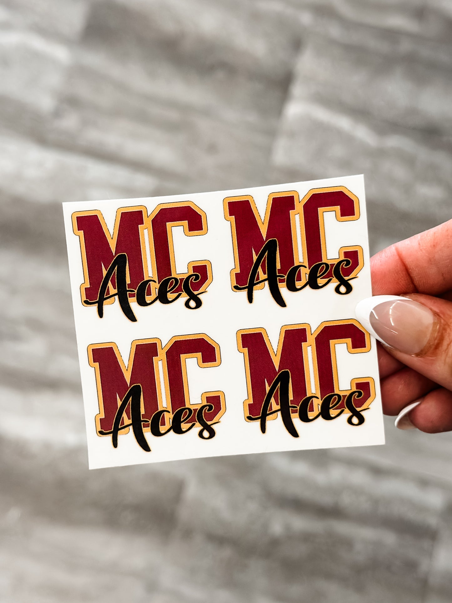 MC Aces 4-Pack Temp Tattoos