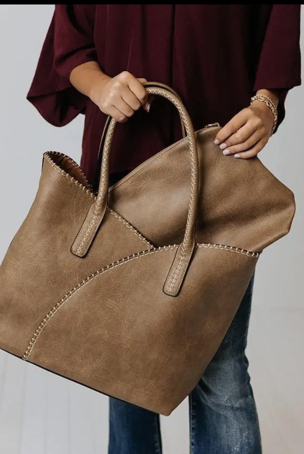 Jupiter 2-in-1 Shoulder Bag Set (Mocha)